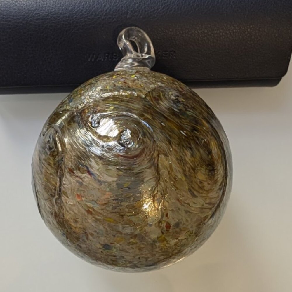 Handblown glass ornament